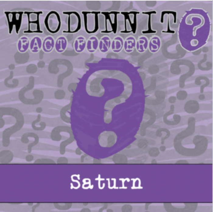 Whodunnit? - Saturn - Knowledge Building Activity