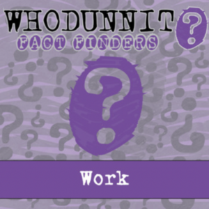 whodunnit? - work - knowledge building activity