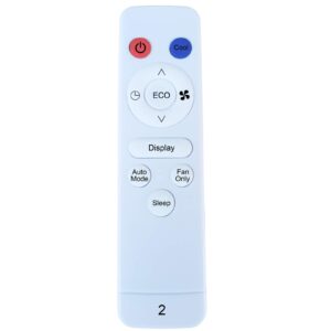 replacement for emerson quiet kool window air conditioner remote control earc15re1 earc10rse1 earc12rse1 earc15rse1 earc18re2 earc22re2 earc24re2