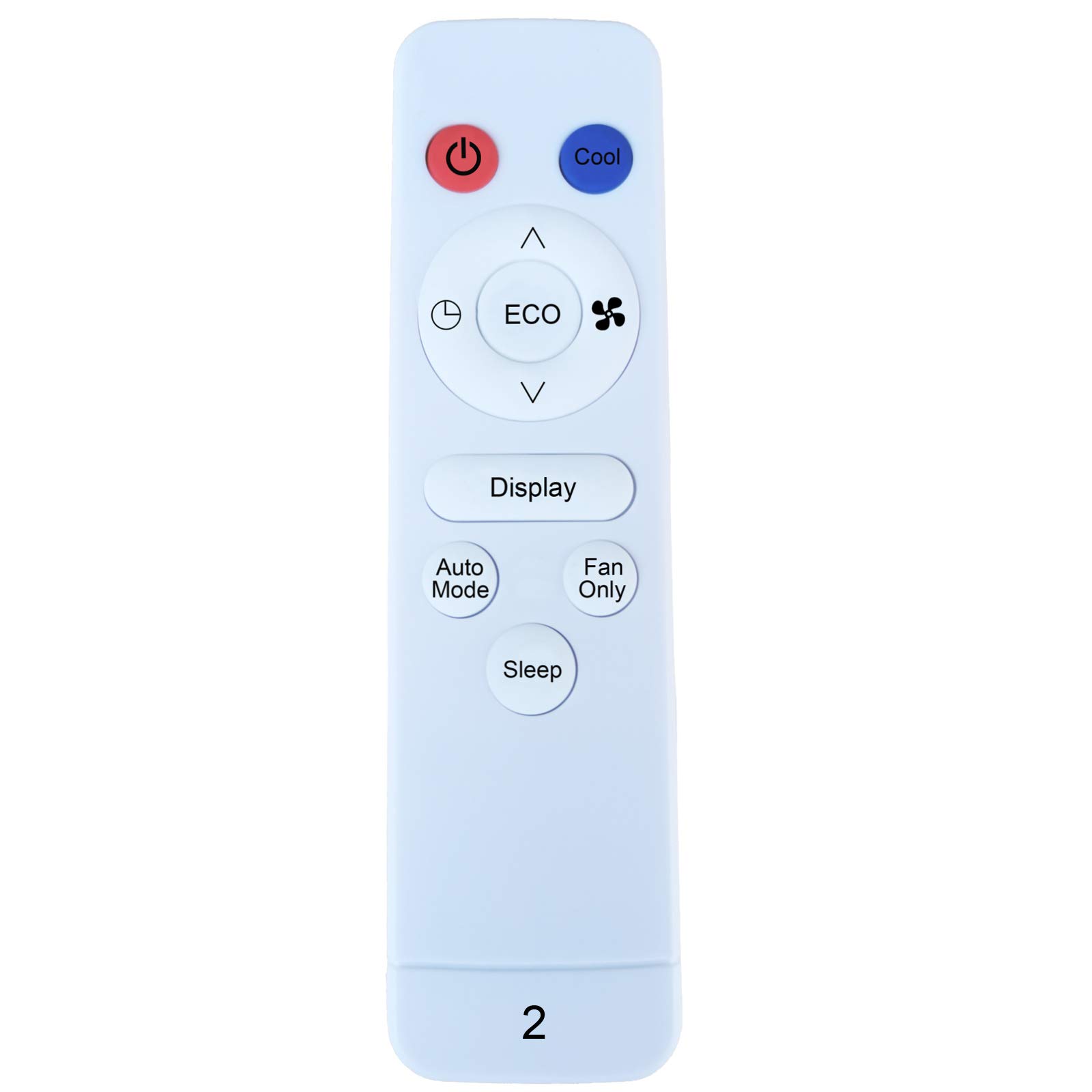 Replacement for Emerson Quiet Kool Window Air Conditioner Remote Control EARC15RE1 EARC10RSE1 EARC12RSE1 EARC15RSE1 EARC18RE2 EARC22RE2 EARC24RE2