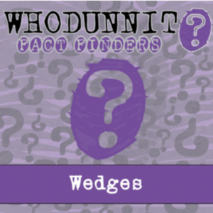 whodunnit? - wedges - knowledge building activity