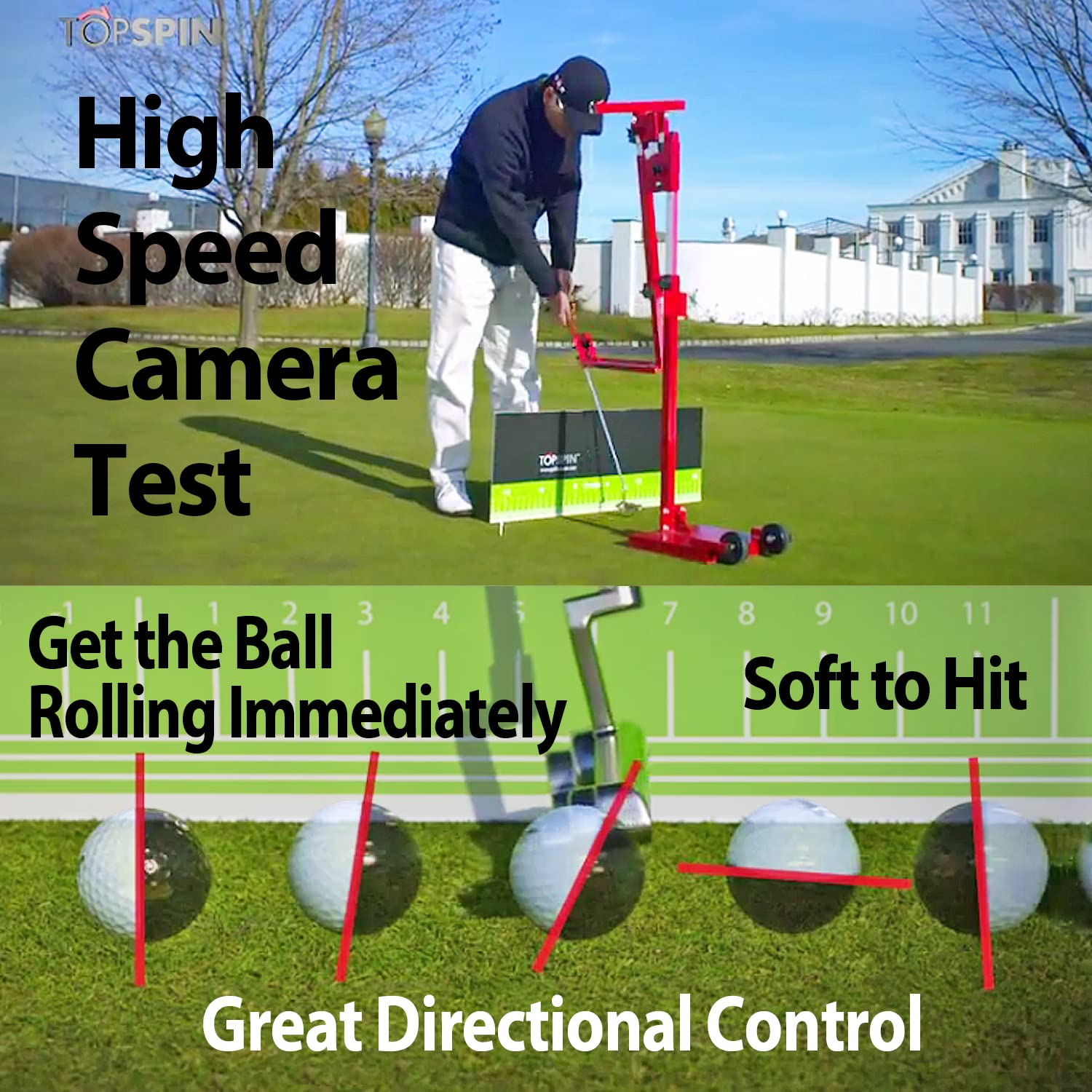 JAMESMILR TOPSPIN Putter Tour Feel Mallet The Member of National Team.