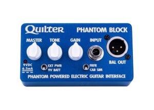 quilter labs phantom block electric guitar interface