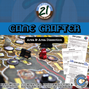 game crafter -- area & area dissection - 21st century math project