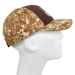 Checkered Flag Digital Camo Baseball Cap for Ford USA Flag