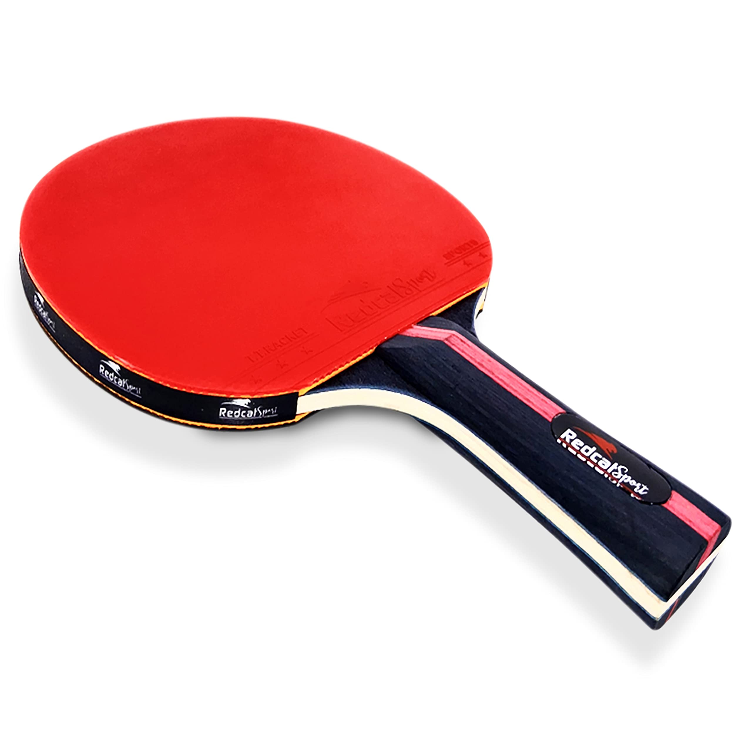 Ping Pong Paddle Set of 4 Rackets with 8 Balls - This Table Tennis Paddles Set with Accessories and Portable Carry case is Perfect for Professional Play and Amateurs - for Indoor or Outdoor use