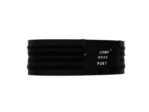 compressport unisex free belt pro cinturon de trail running, black, m l uk