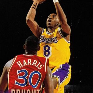 1996-97 Fleer Basketball #203 Kobe Bryant Rookie Card Lakers