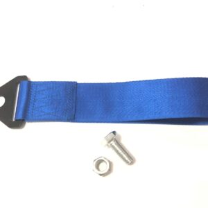 JDM Mugen Power Blue Racing Drift Rally Car Tow Towing Strap Belt Hook Universal x1