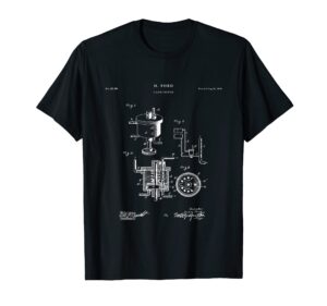 carburetor patent - ford t-shirt