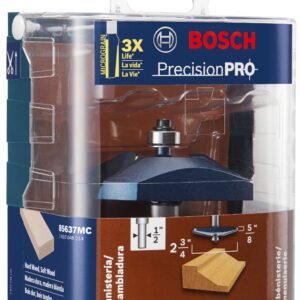 Bosch 85637MC 2-3/4 in. x 5/8 in. Carbide-Tipped Traditional Raised Panel Router Bit