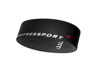 compressport free belt cinturon de trail running, black, xs - s