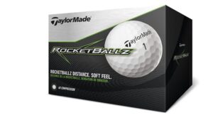 taylormade rbz soft golf balls, white
