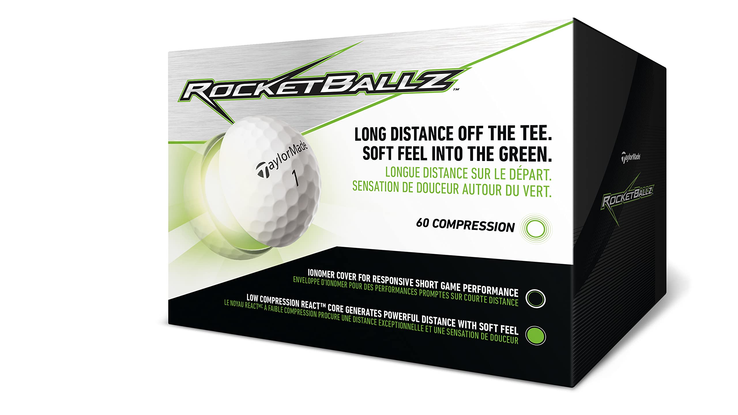 TaylorMade RBZ Soft Golf Balls, White