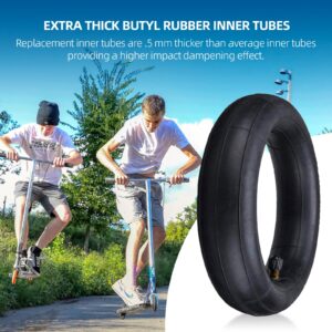 AR-PRO (2-Pack) 8.5 Inches x 2 Inches Scooter Inner Tube Replacement - 50/75-6.1 Inner Tubes for Electric and Gas Scooters, Mini and Pocket Bikes, and More Butyl Rubber Inner Tubes