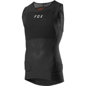 fox racing baseframe pro sl mountain bike chest/back guard, large