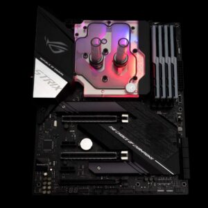 EKWB EK-Quantum Momentum ROG Strix X570-E Monoblock, D-RGB, Plexi