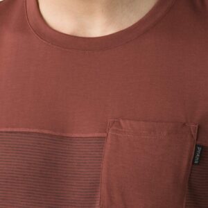 prAna Men's Milo Shirt, Vino Red, Small