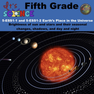 5th grade earth science: earth's place in the universe