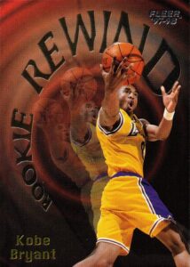 1997-98 fleer rookie rewind #3 kobe bryant basketball card