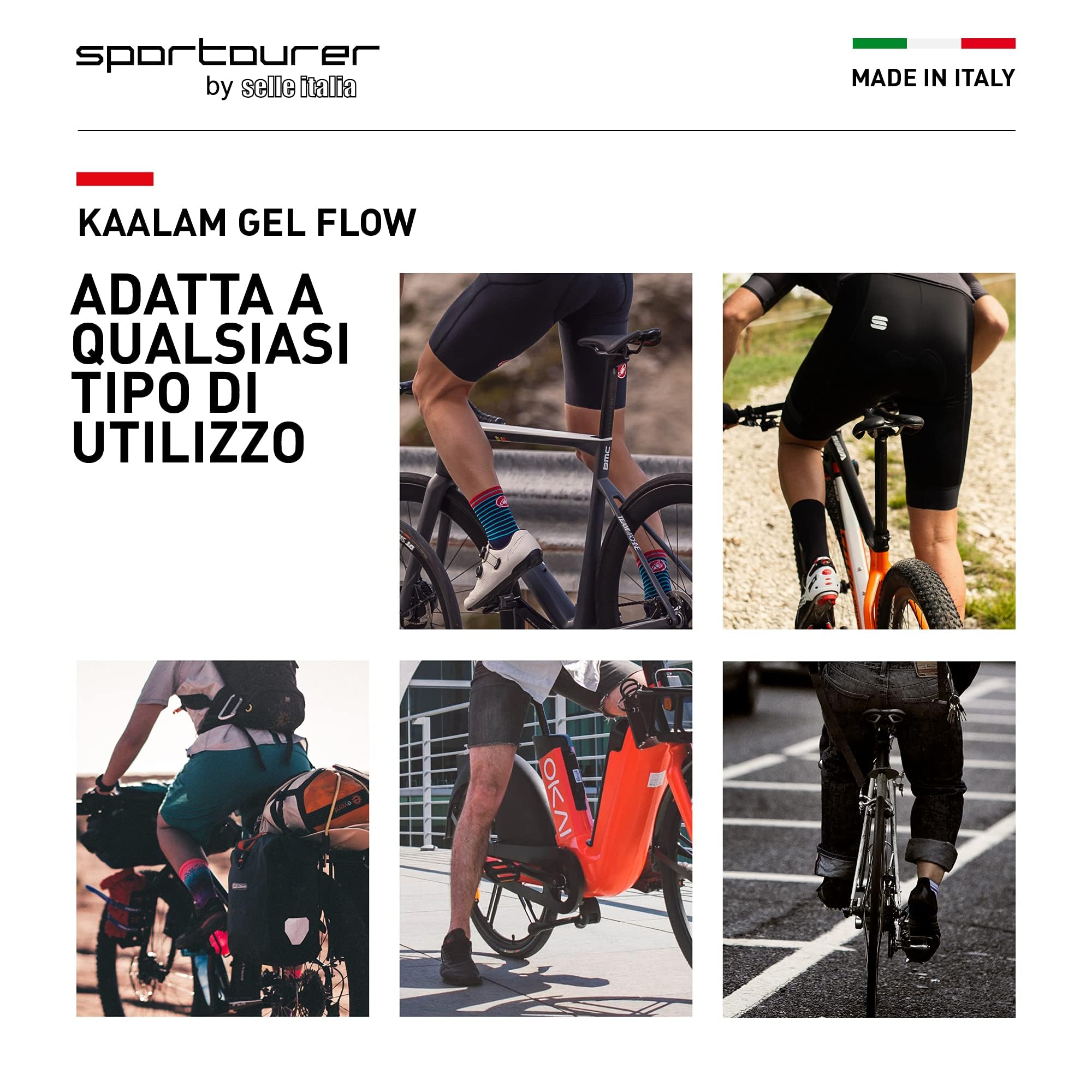 Selle Italia, Kaalam Gel Flow Saddle, Black, L2 One Size