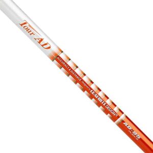 graphite design tour ad utility/driving iron 85 orange + adapter & grip (stiff) (ping g410)