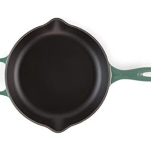 Le Creuset Enameled Cast Iron Signature Iron Handle Skillet, 10.25" (1-3/4 qt.), Artichaut