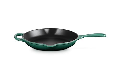 Le Creuset Enameled Cast Iron Signature Iron Handle Skillet, 10.25" (1-3/4 qt.), Artichaut