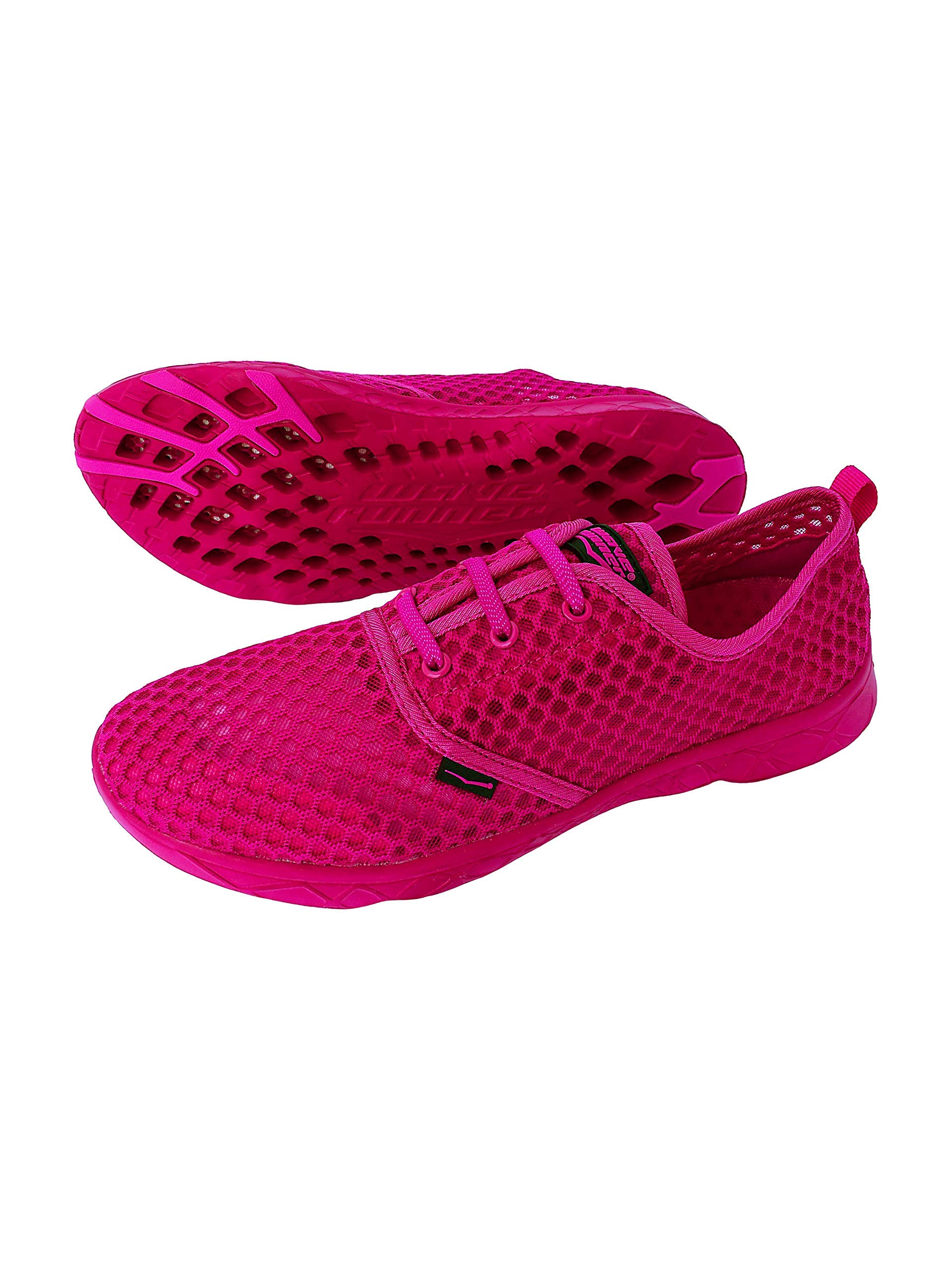 Wave Runner Womens Water Shoes (Pink, Numeric_9)