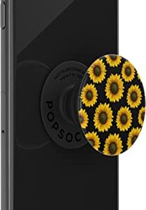 PopSockets Phone Grip with Expanding Kickstand, Sunflower PopGrip - Sunflower Patch