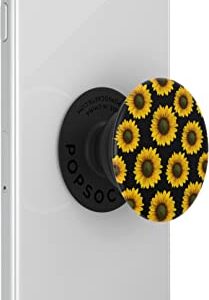 PopSockets Phone Grip with Expanding Kickstand, Sunflower PopGrip - Sunflower Patch