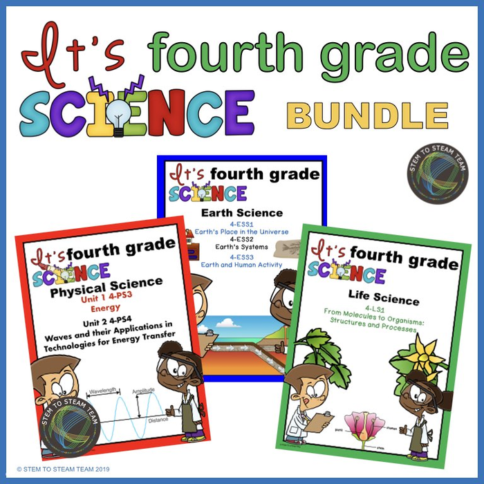 4th Grade Science: Bundle of Units for the Whole Year