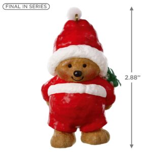 Hallmark Keepsake Christmas Ornament 2020, Mary Hamilton's Bears Ho-Ho-Holiday Santa Bear (1799QXR9154)