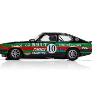 Scalextric Ford Capri MK III Brut Castrol 1:32 Slot Race Car C4101