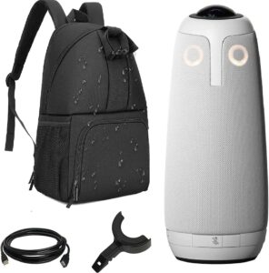 owl labs meeting owl pro premium pack - 360 degree, 1080p smart video conference camera, microphone, and speaker (includes accessories and warranty)