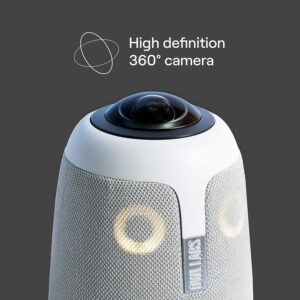 Owl Labs Meeting Owl Pro Premium Pack - 360 Degree, 1080p Smart Video Conference Camera, Microphone, and Speaker (Includes Accessories and Warranty)