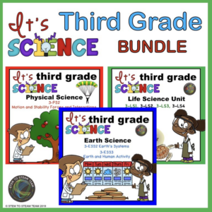 third grade science: bundle of units for the whole year