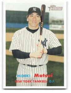 2006 topps heritage #56 hideki matsui nm-mt new york yankees baseball mlb