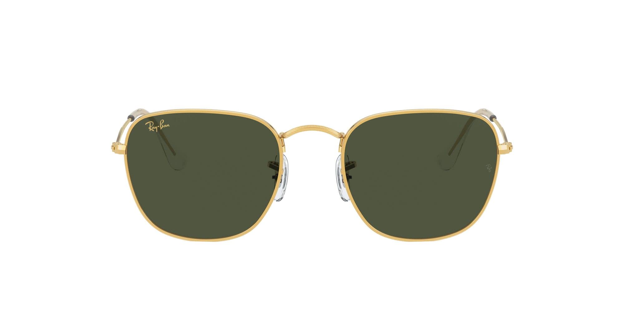 Ray-Ban RB3857 Frank Square Sunglasses, Legend Gold/G-15 Green, 51 mm