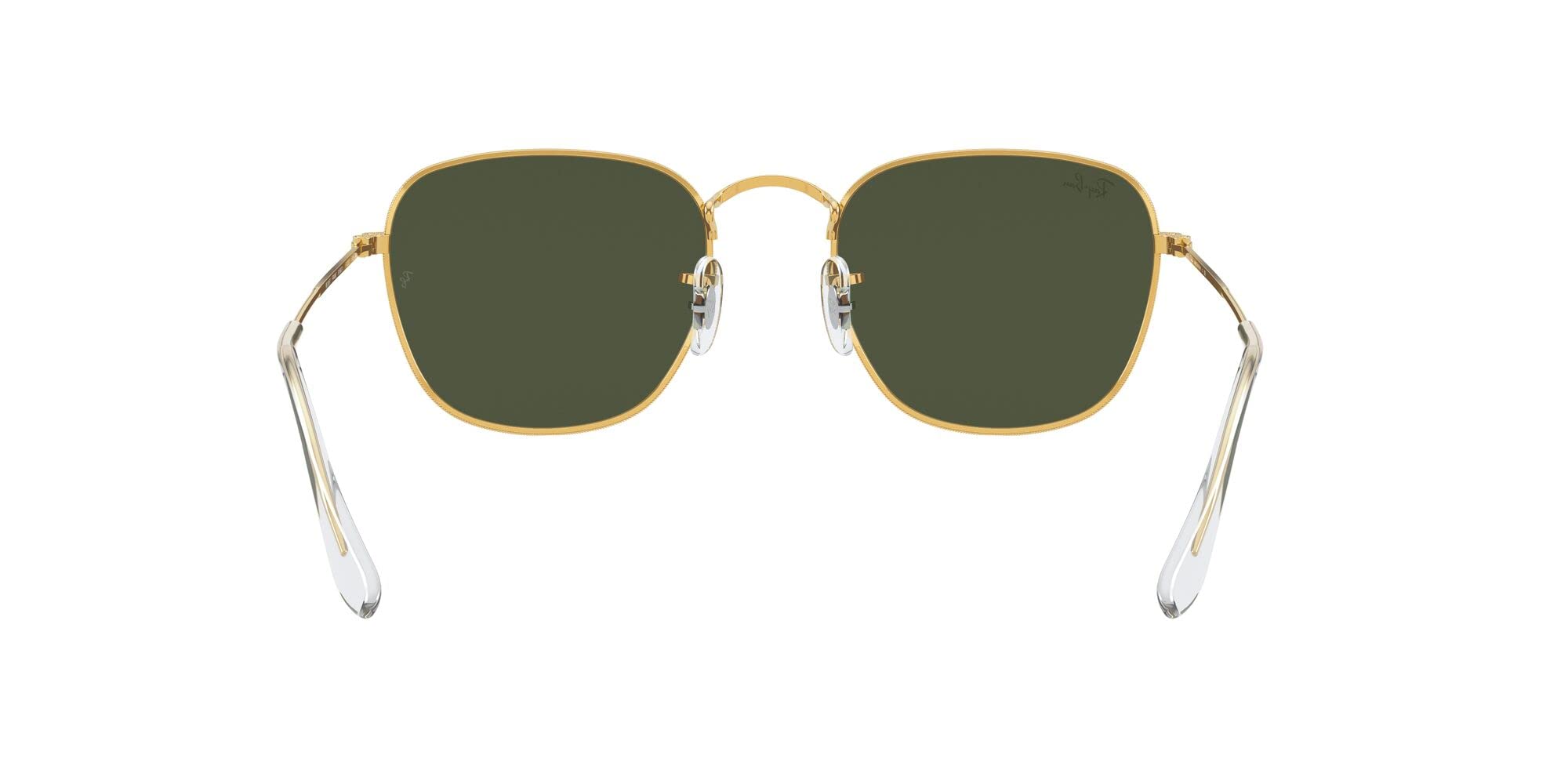 Ray-Ban RB3857 Frank Square Sunglasses, Legend Gold/G-15 Green, 51 mm