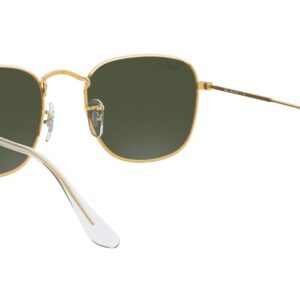 Ray-Ban RB3857 Frank Square Sunglasses, Legend Gold/G-15 Green, 51 mm