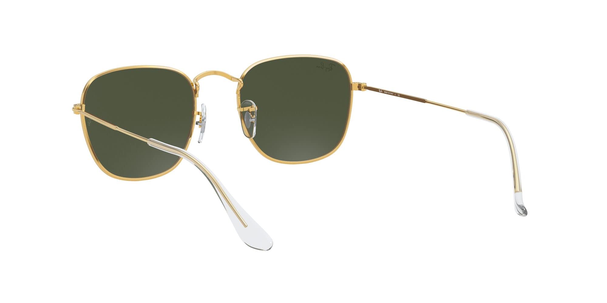 Ray-Ban RB3857 Frank Square Sunglasses, Legend Gold/G-15 Green, 51 mm