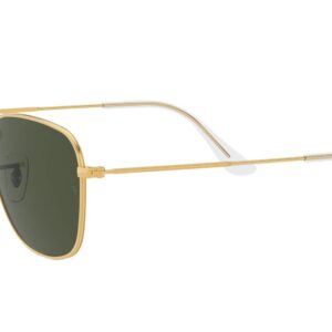 Ray-Ban RB3857 Frank Square Sunglasses, Legend Gold/G-15 Green, 51 mm