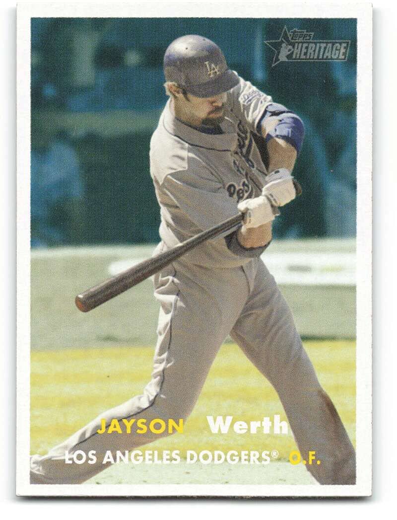 2006 Topps Heritage #361 Jayson Werth NM-MT Los Angeles Dodgers Baseball MLB