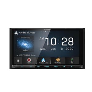 kenwood dnx997xr 6.8" cd/dvd garmin navigation touchscreen receiver w/apple carplay and android auto