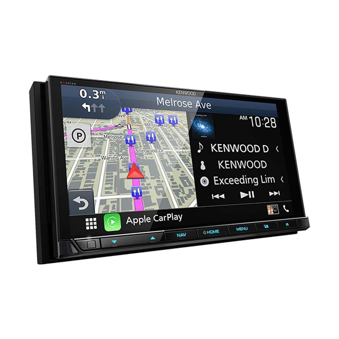 Kenwood DNX997XR 6.8" CD/DVD Garmin Navigation Touchscreen Receiver w/Apple CarPlay and Android Auto