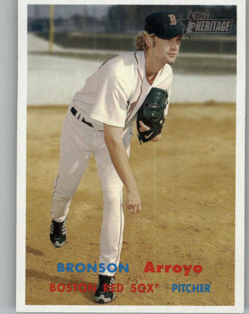 2006 Topps Heritage #287 Bronson Arroyo NM-MT SP Boston Red Sox Baseball MLB