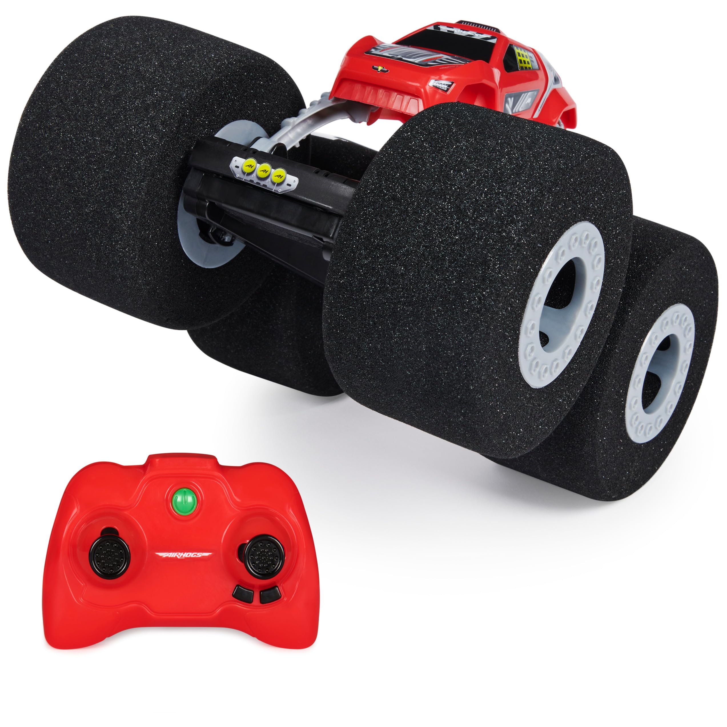 Air Hogs Super Soft, Stunt Shot Indoor Remote Control Car with Soft Wheels, Toys for Boys, Aged 5 and up