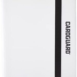 CardGuard Trading Card Pro-Folio, 9-Pocket Side-Loading Pages, Holds 360 Cards, White