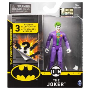 dc batman 2020 the joker 4-inch action figure by spin master